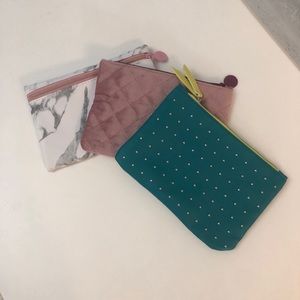 🎪 Ipsy Make-Up Bags (Set of 3)